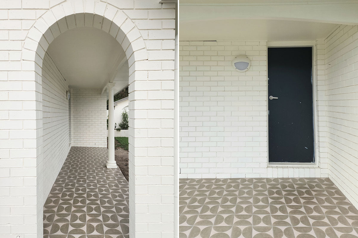 Kingy Kottage – A DIY Entrance with Heart and Arches