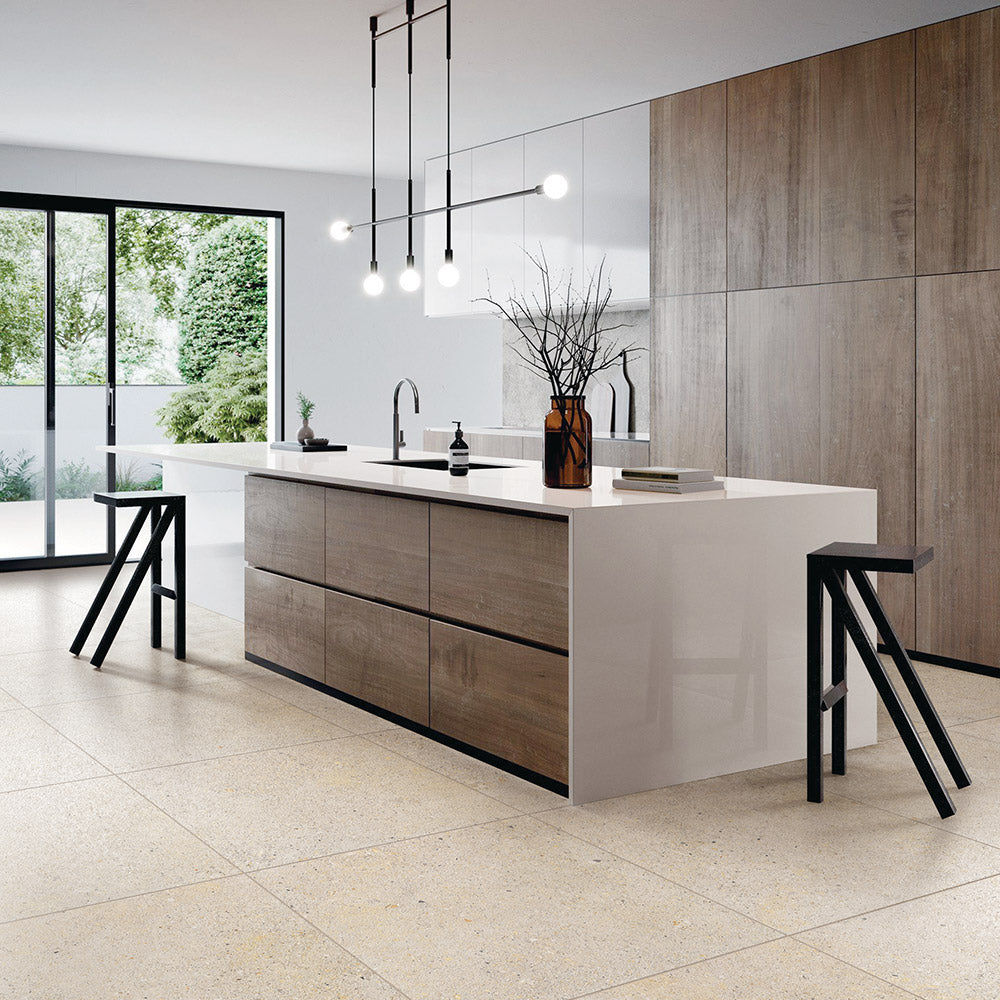 Atlanta White 600x600 Matt Porcelain Tile