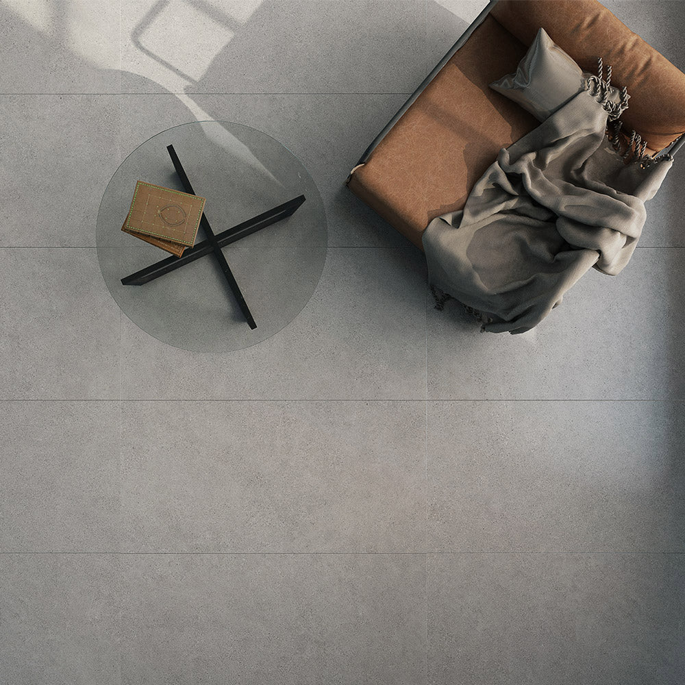 Audino Grey 600x1200 Concrete Look Outdoor Porcelain Tile