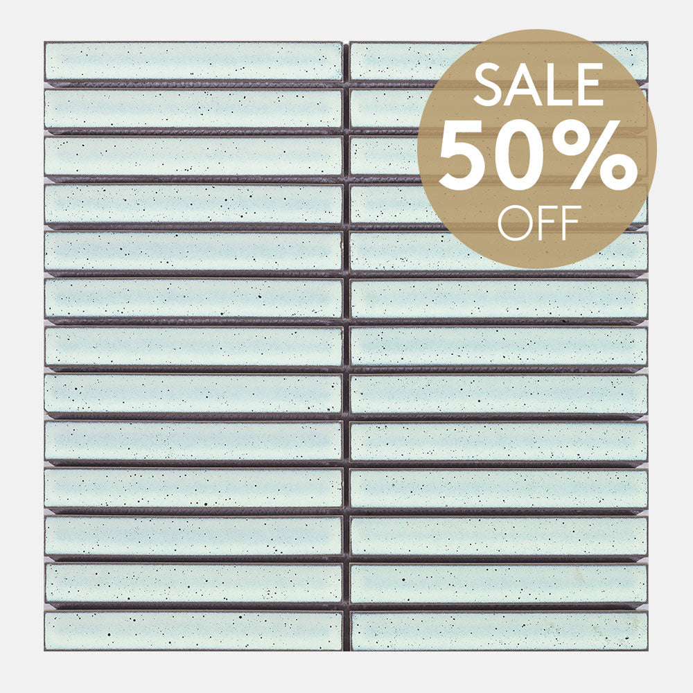 Bamboo White 20x145 Gloss Kit Kat Tile