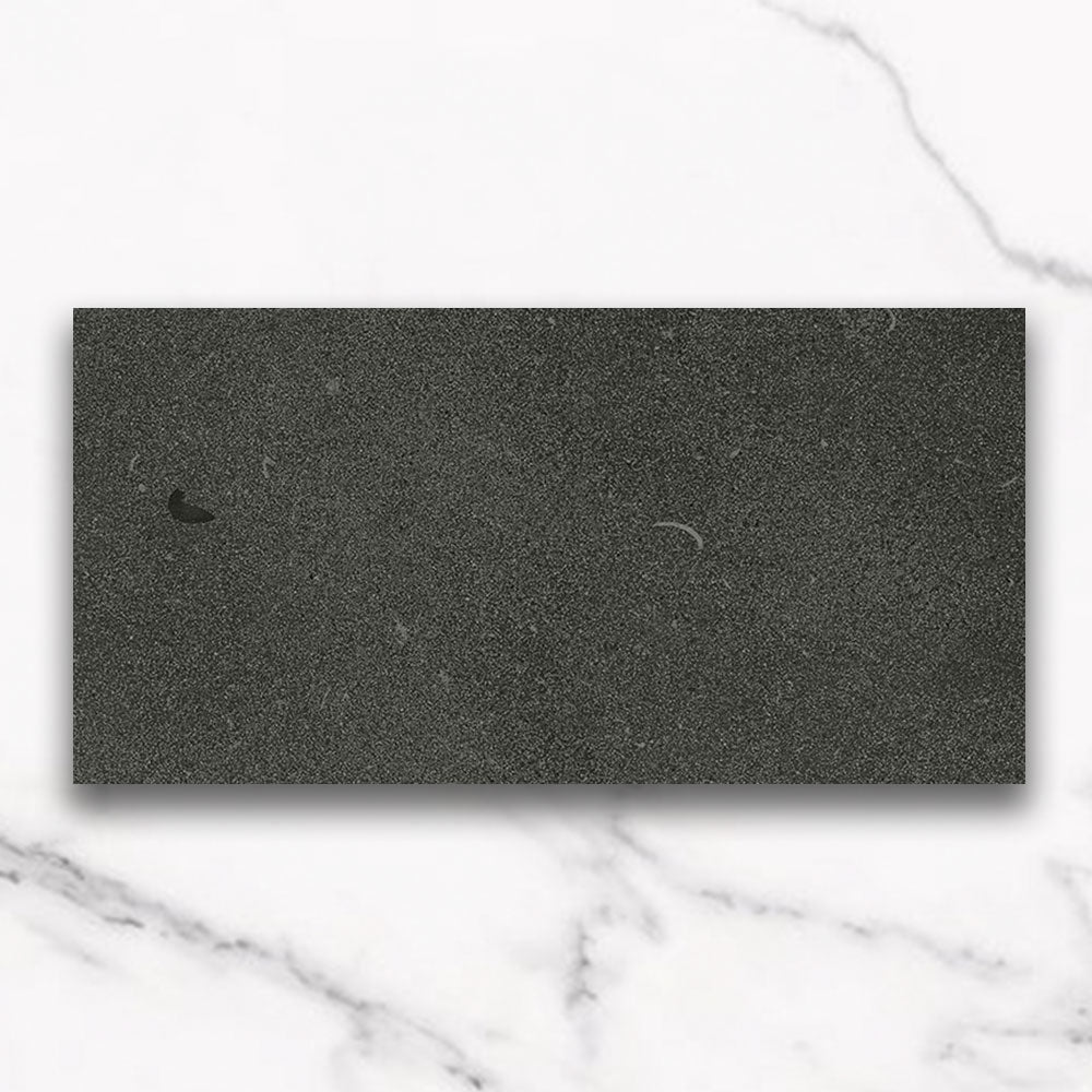 Fugue Charcoal 300x600 Lappato Porcelain Tile