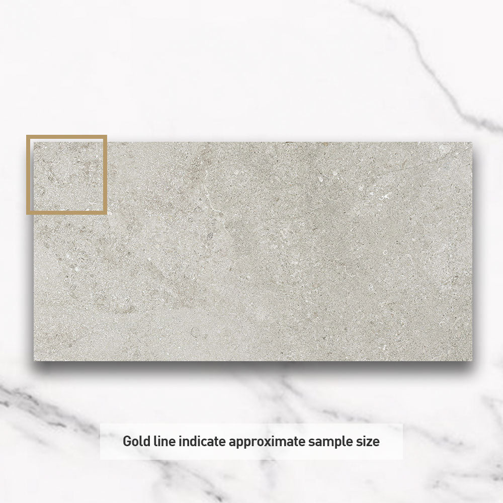 Bordeaux Grey 300X600 Matt Marble Look Porcelain Tile