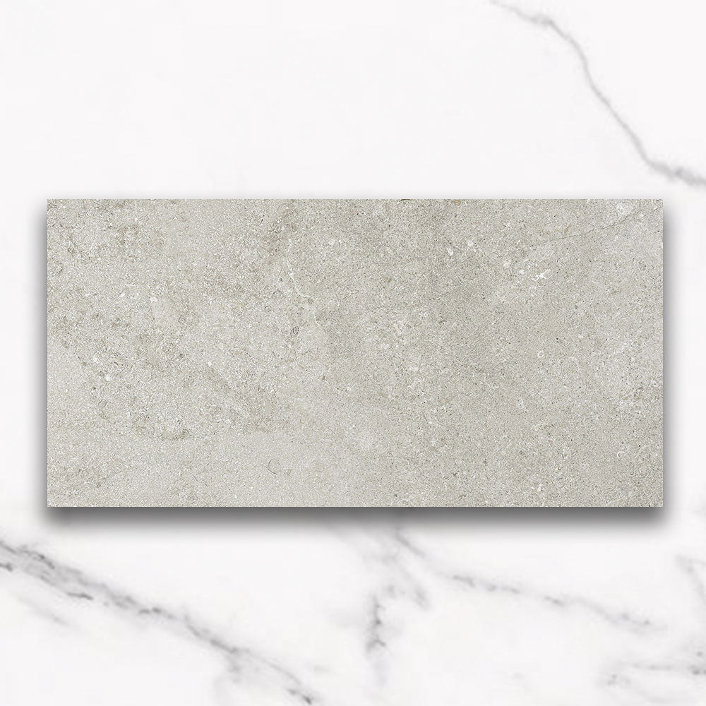 Bordeaux Grey 300X600 Matt Marble Look Porcelain Tile