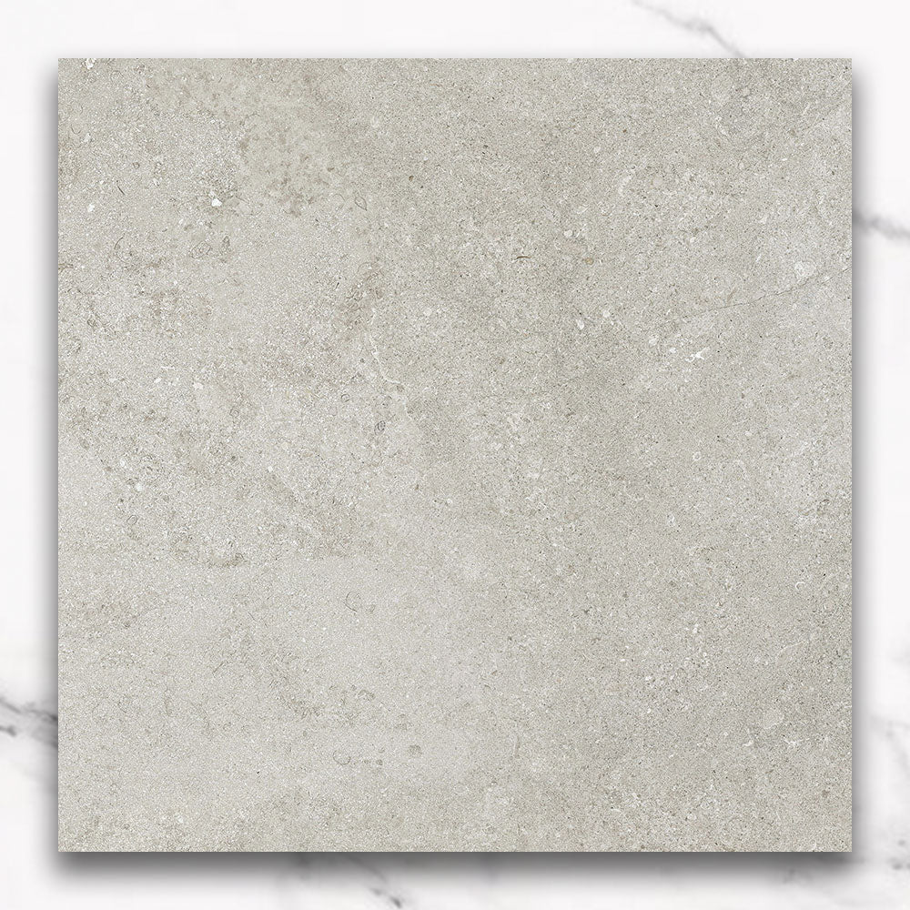 Bordeaux Grey 600X600 Matt Marble Look Porcelain Tile