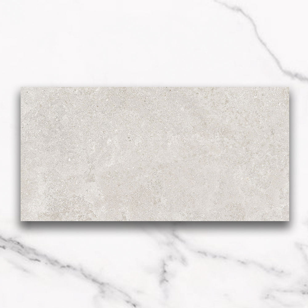 Bordeaux White 300X600 Matt Marble Look Porcelain Tile