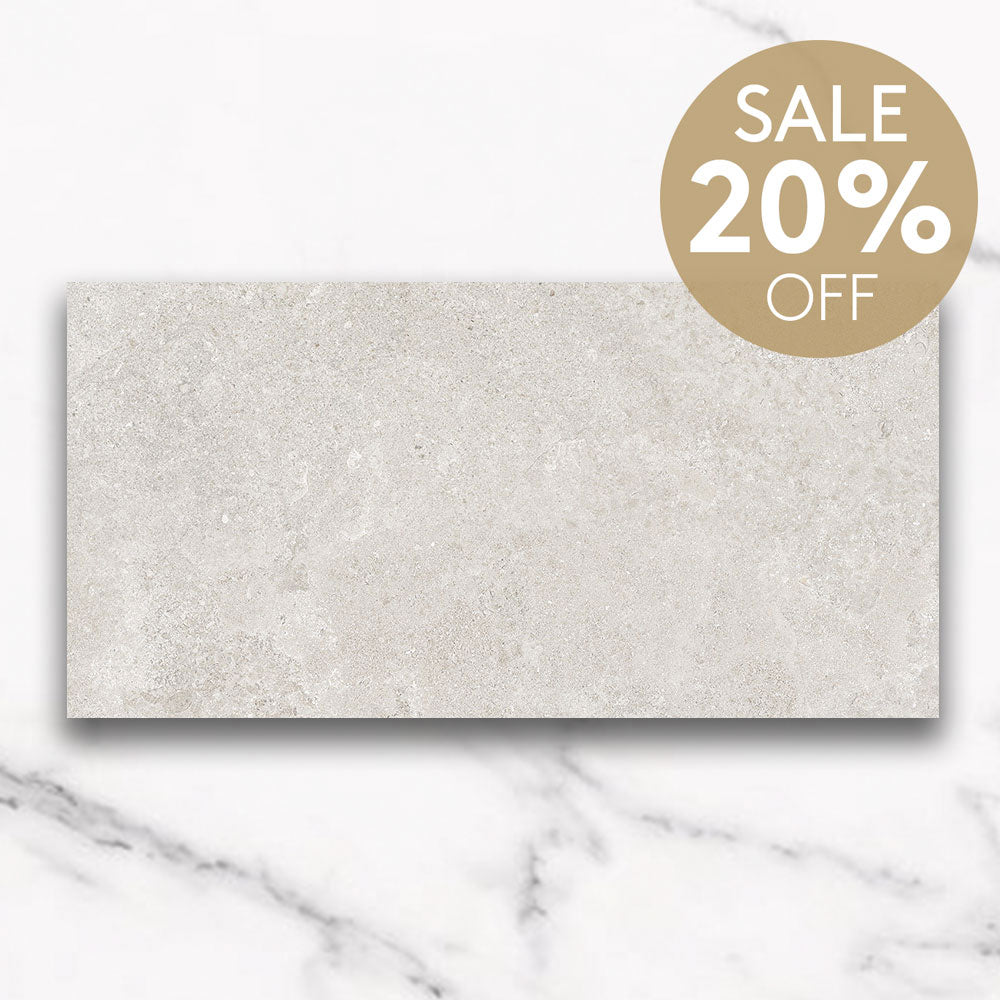 Bordeaux White 300X600 Matt Marble Look Porcelain Tile