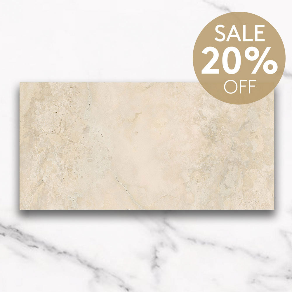 Cantabria Sand 300X600 Matt CC Travertine Look Porcelain Tiles