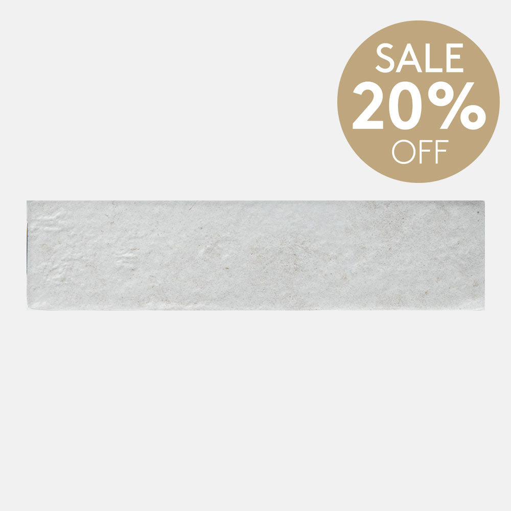 Capri Coral White 60x250 Brick Look Subway Tile