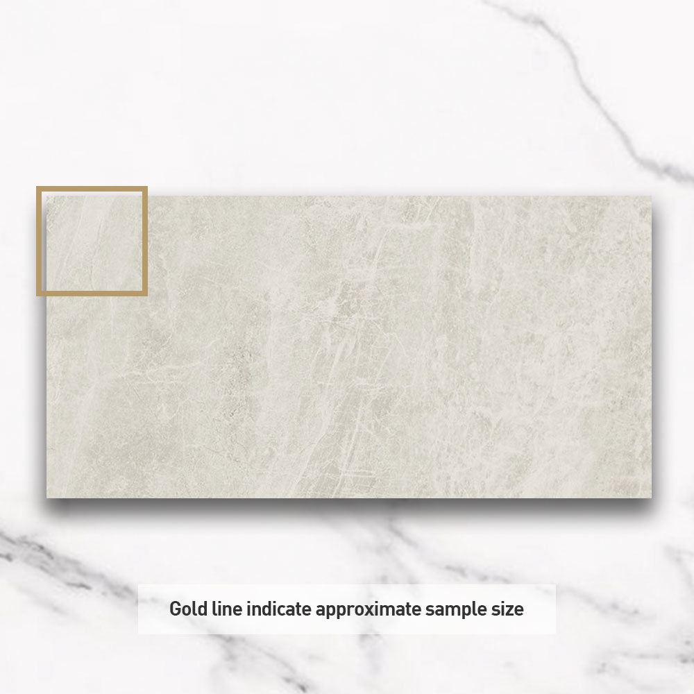 Caspian White 600X1200 Matt Porcelain Tile