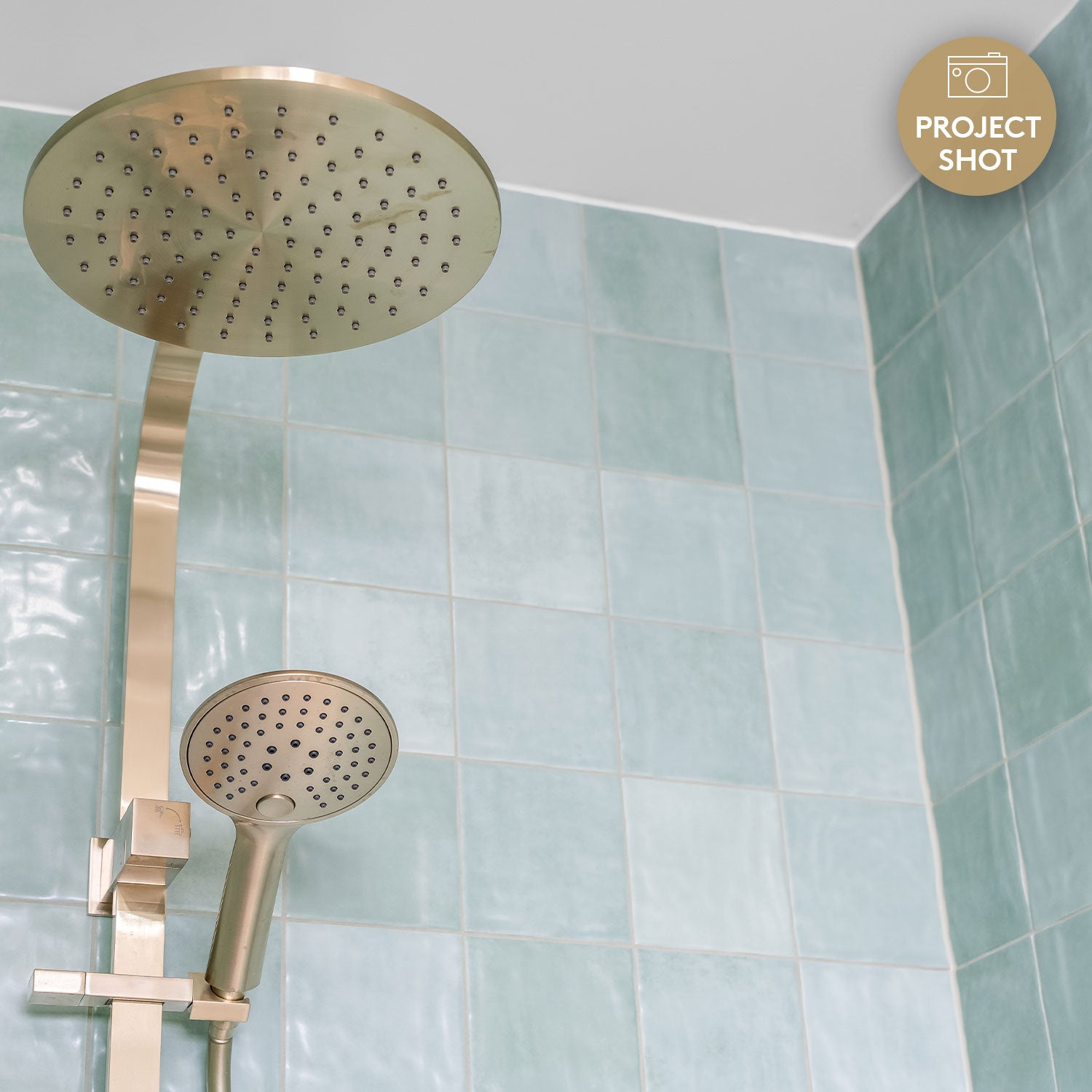 Marrakesh Mint 120X120 Zellige Matt Square Tile