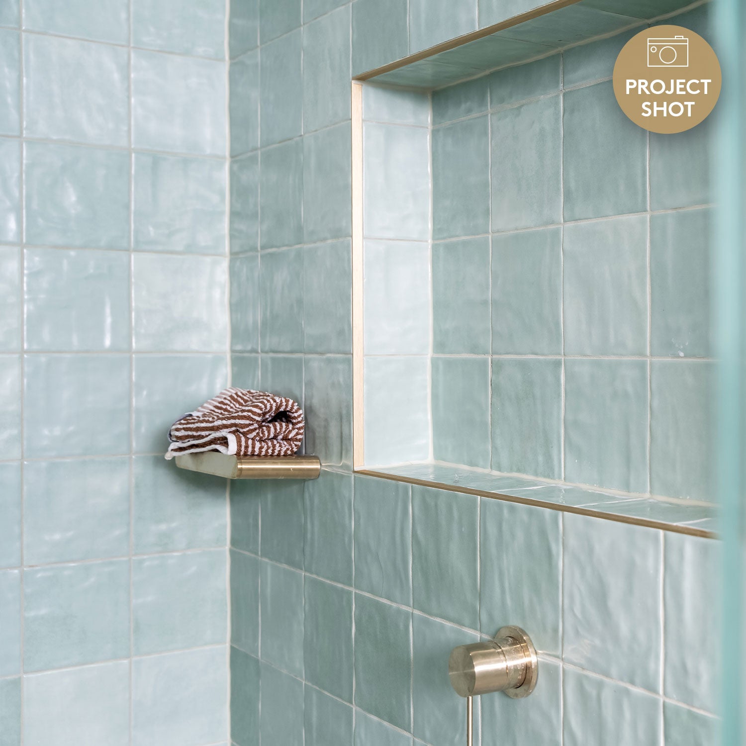 Marrakesh Mint 120X120 Zellige Matt Square Tile