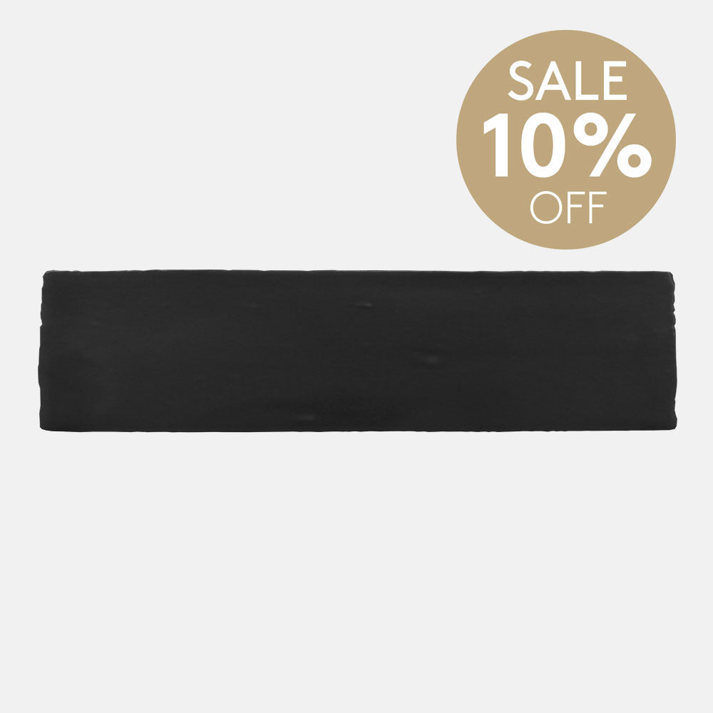 Columbus Nero 75x300 Matt Subway Tile