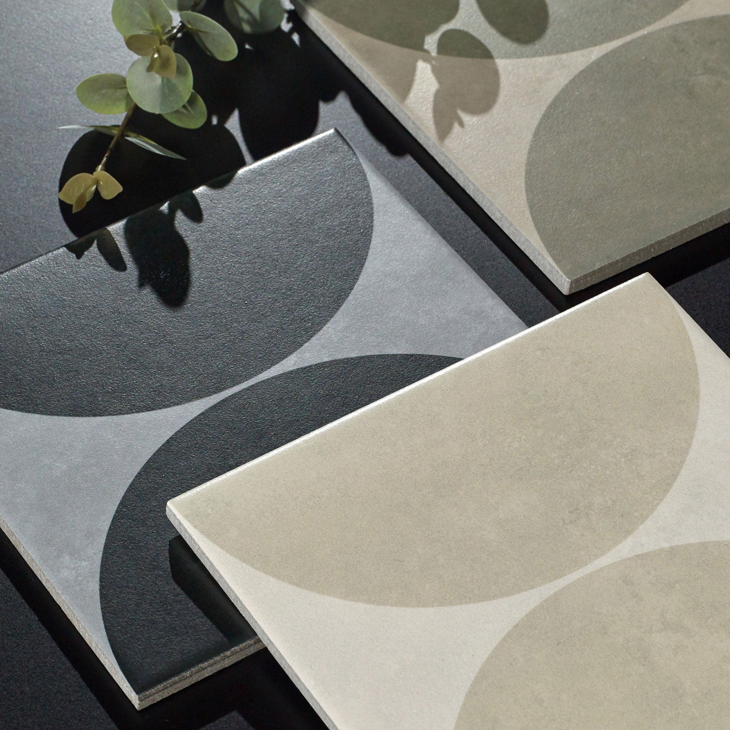 Heritage Duomo Arch Stone Beige Encaustic Look 200x200 Matt Tile