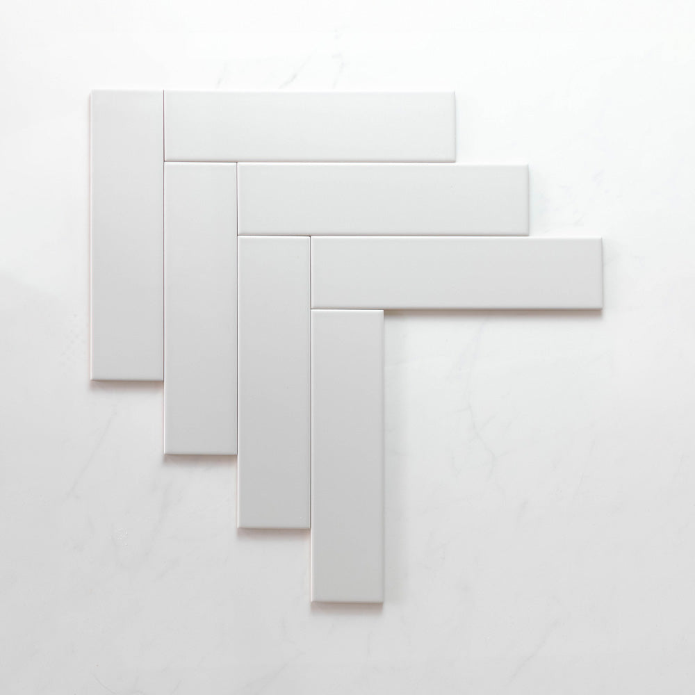 Cascade Light Grey 75x300 Matt Cushion Edge Subway Tile