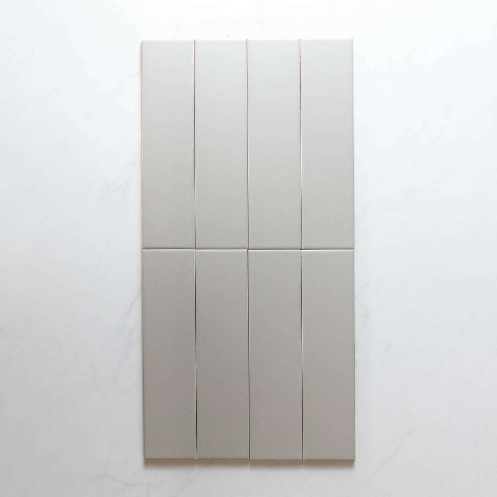 Cascade Taupe 75x300 Matt Cushion Edge Subway Tile
