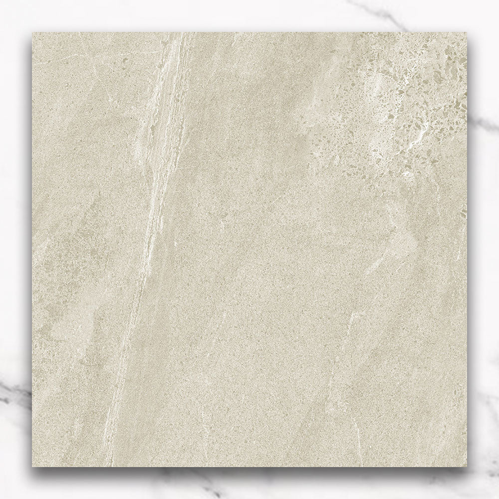 Elysium Beige 600x600 Matt Limestone Look Porcelain Tile
