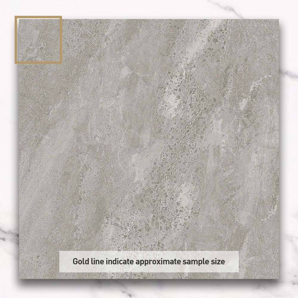 Elysium Grey 600x600 Matt Limestone Look Porcelain Tile