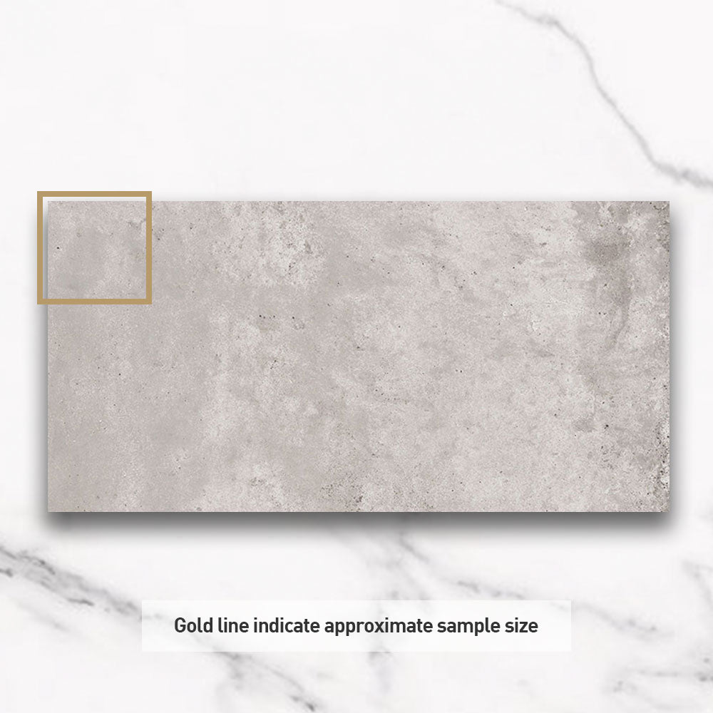 Evolene Light Grey 600X1200 Outdoor Concrete Look Porcelain Tile