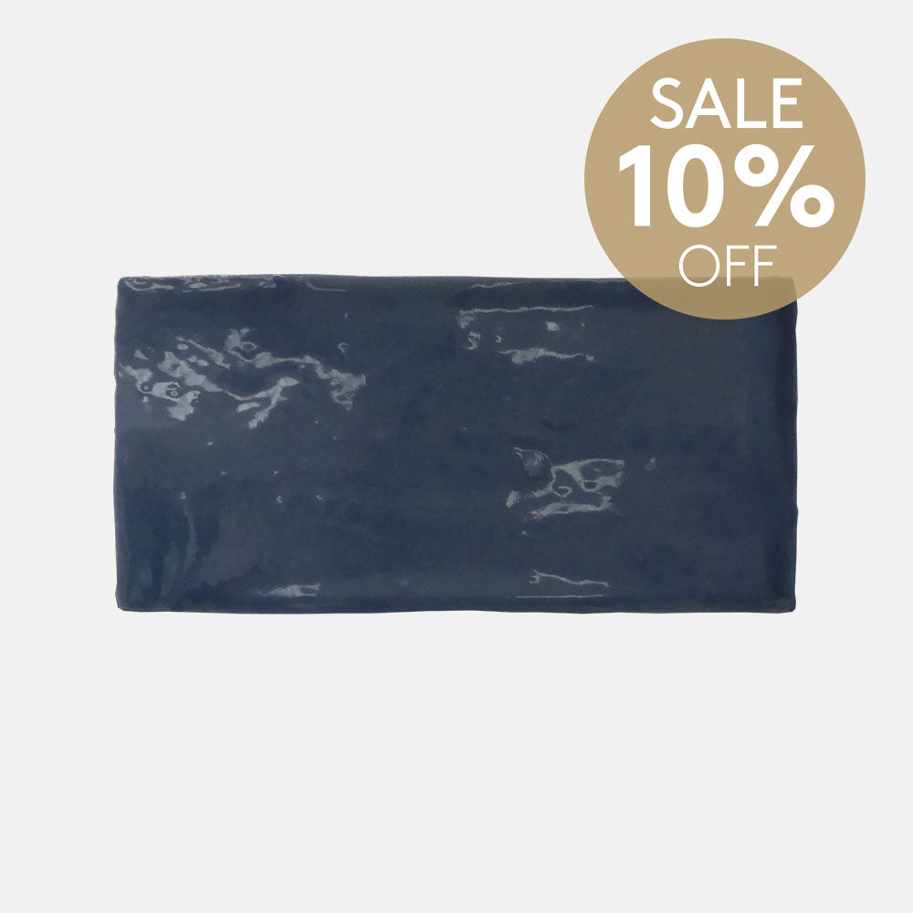 Evolution Sea Blue 75x150 Gloss Subway Tile