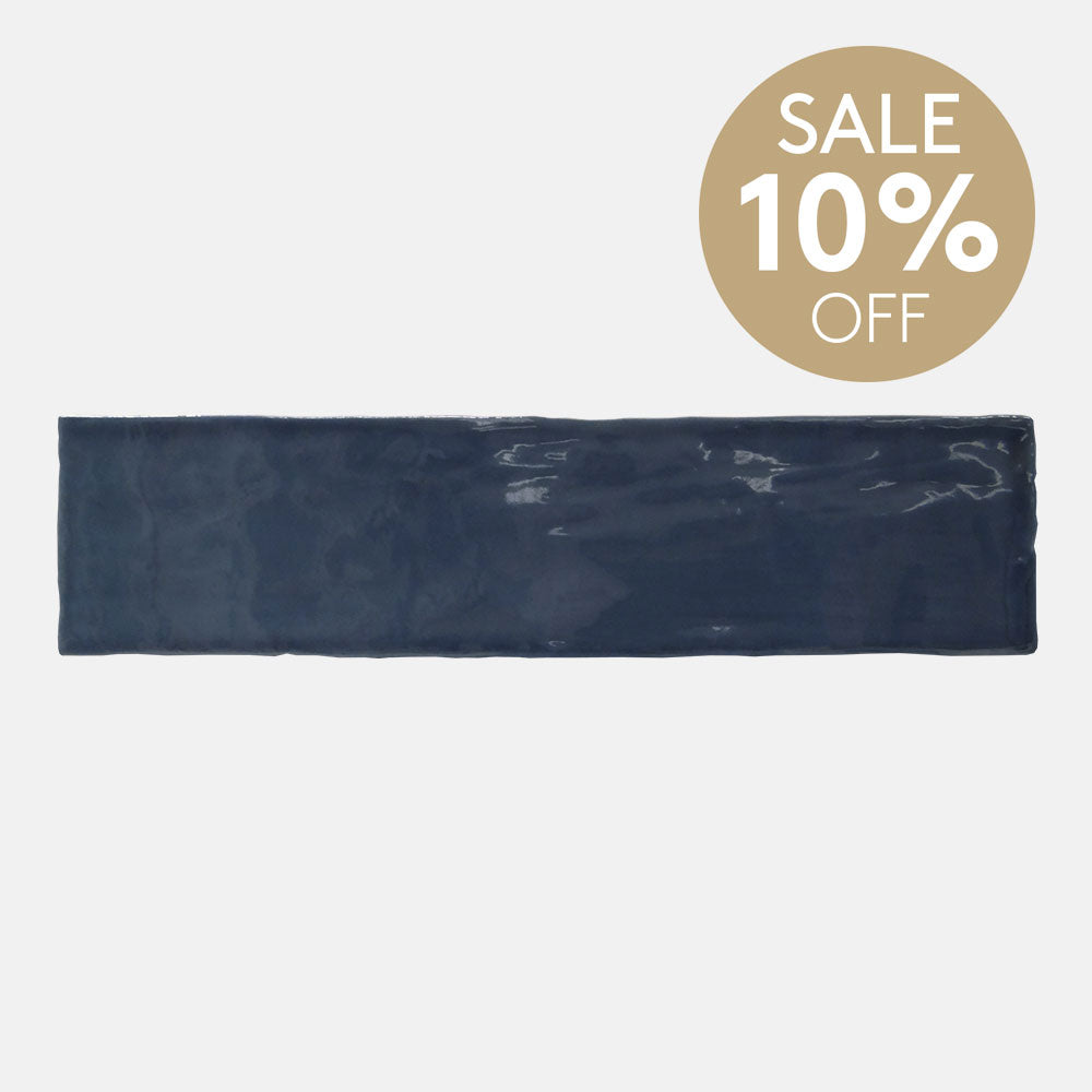 Evolution Sea Blue 75x300 Gloss Subway Tile