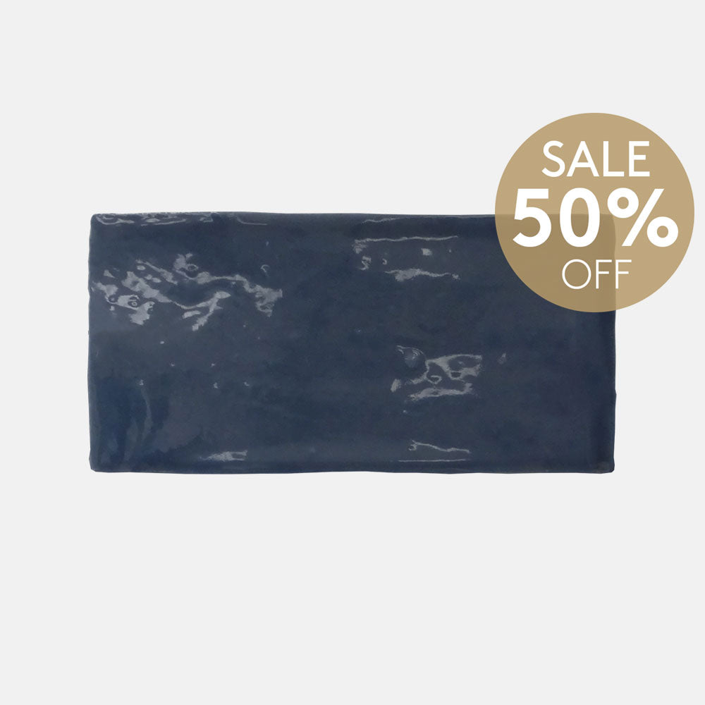 Evolution Sea Blue 75x150 Gloss Subway Tile