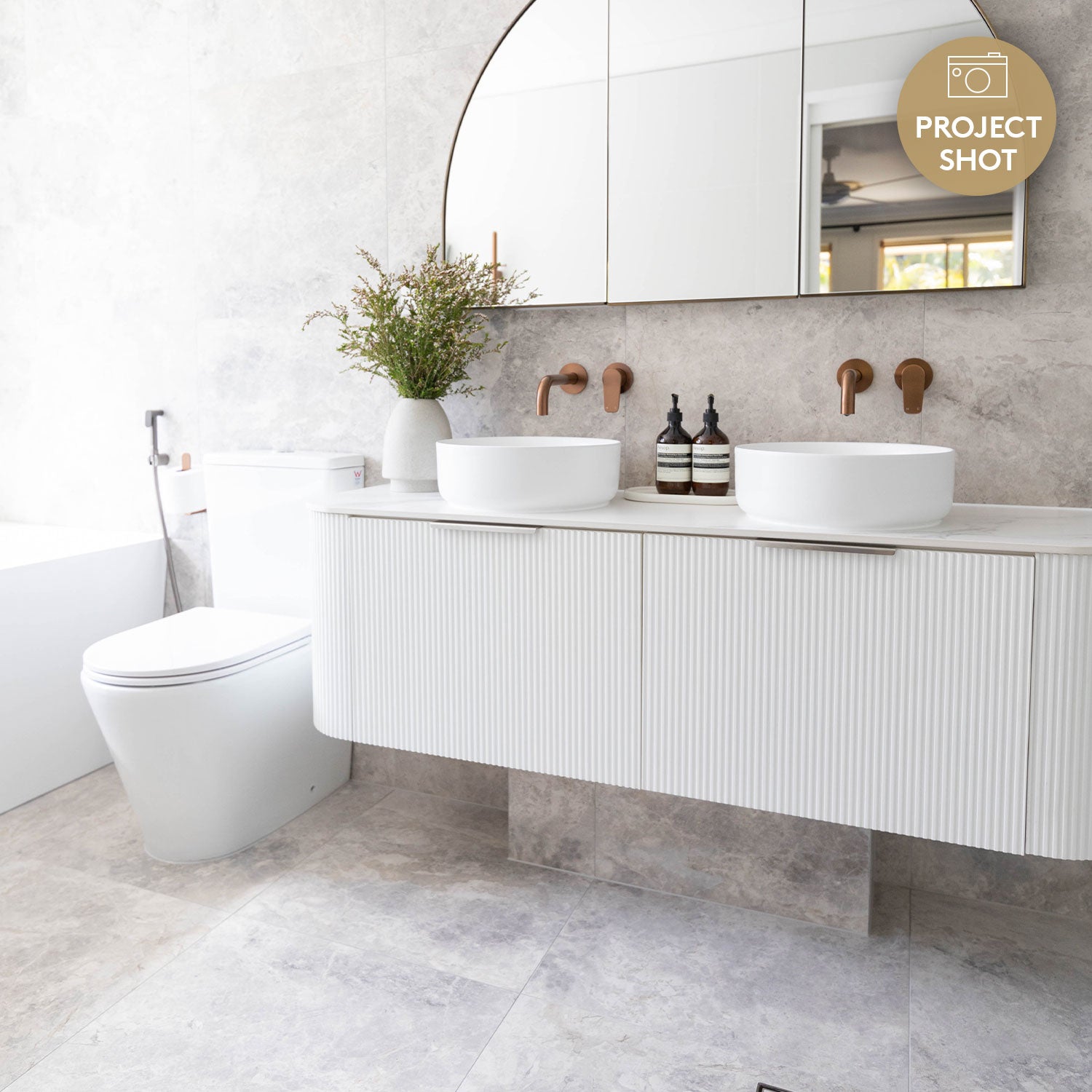 Turin Grey 300X300 Matt Porcelain Tile