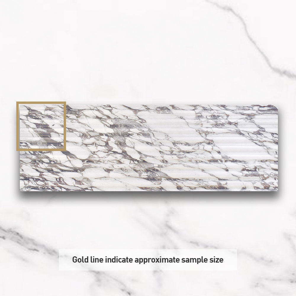 Florence Calacutta Viola 400x120 Porcelain Wall Tile