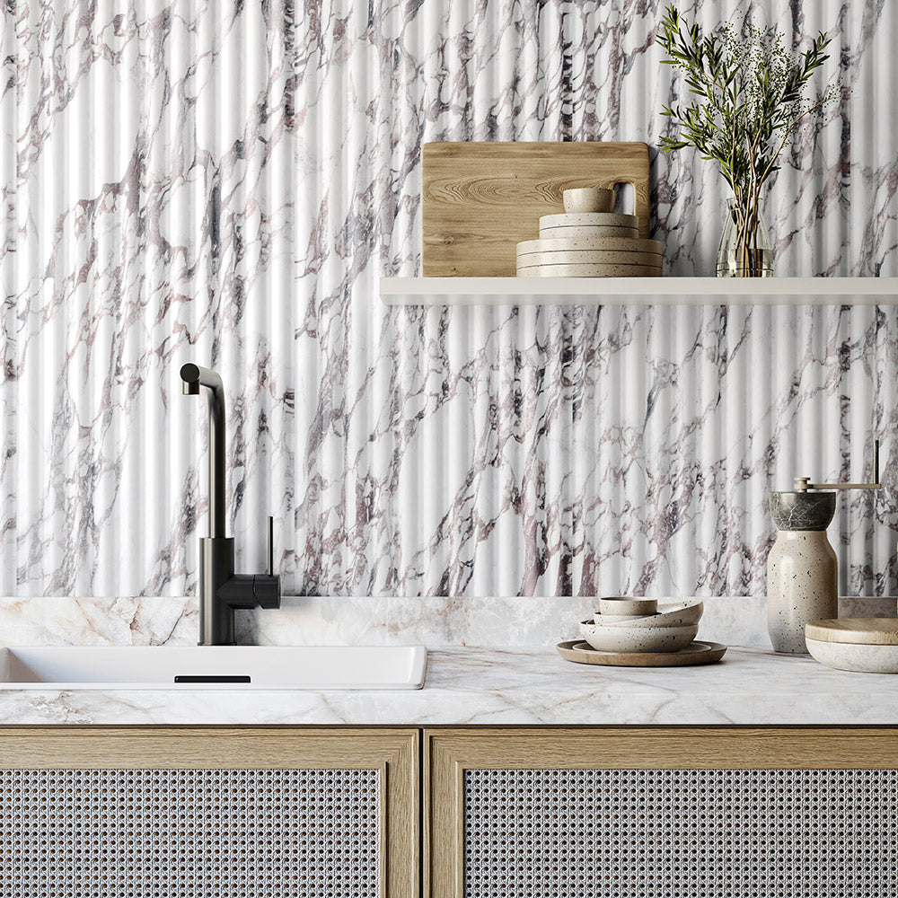 Florence Calacutta Viola 400x120 Porcelain Wall Tile