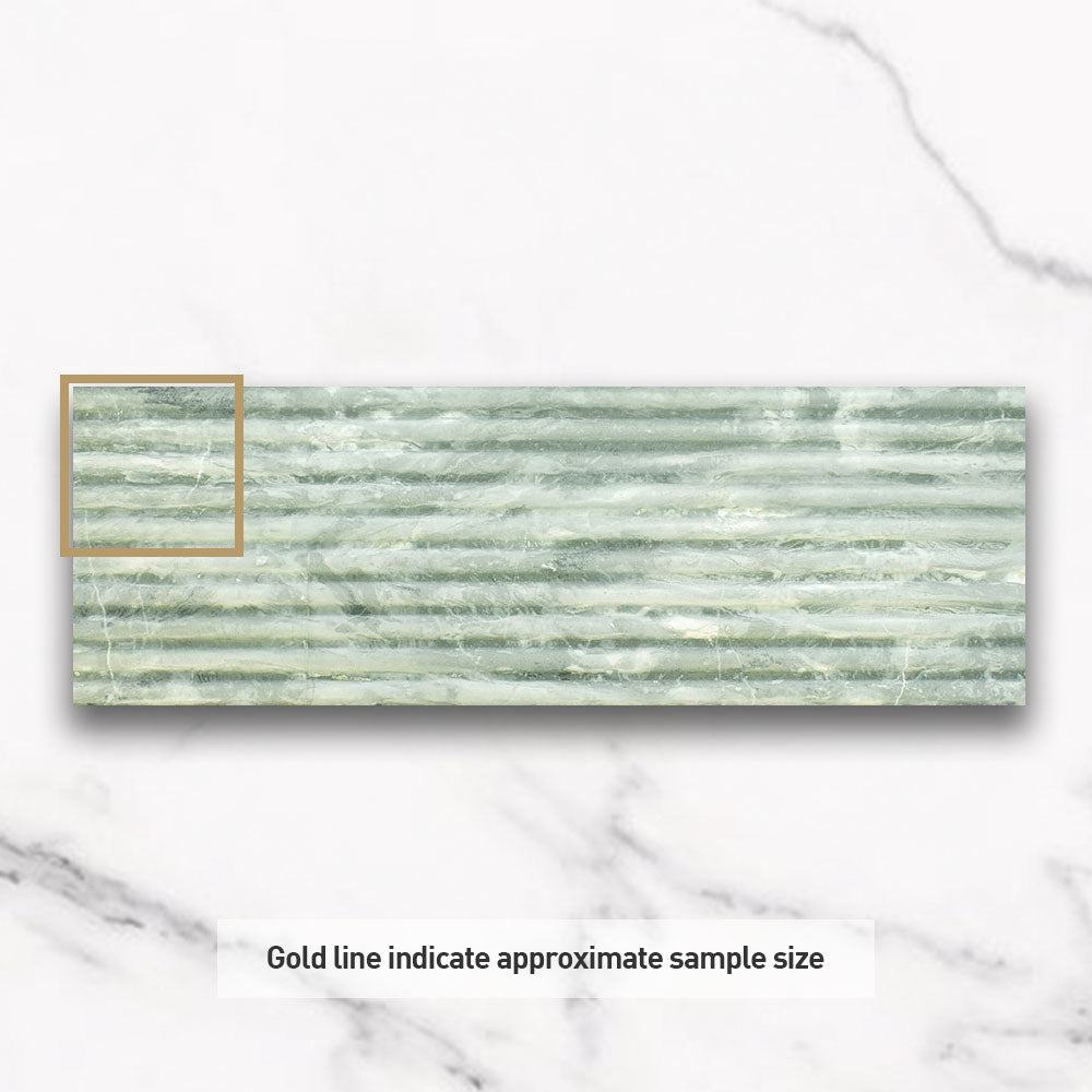 Florence Travertino Green 400x120 Porcelain Wall Tile