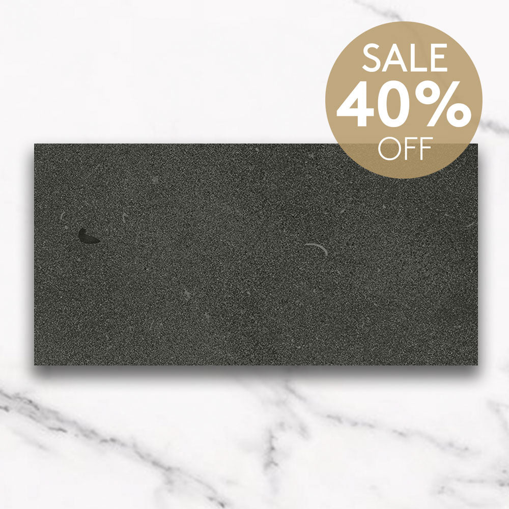 Fugue Charcoal 600x600 Lappato Concrete Look Porcelain Tile