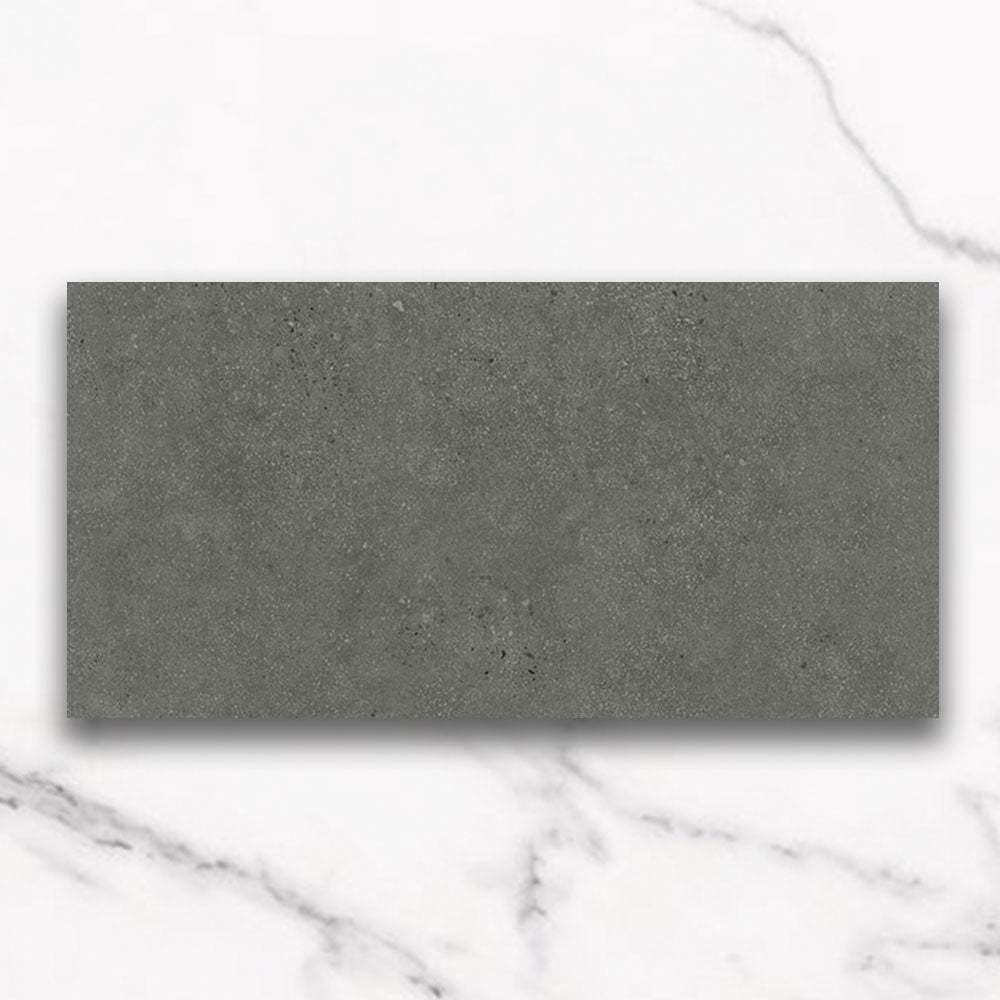 Galway Charcoal 300x600 Matt Concrete Look Porcelain Tile