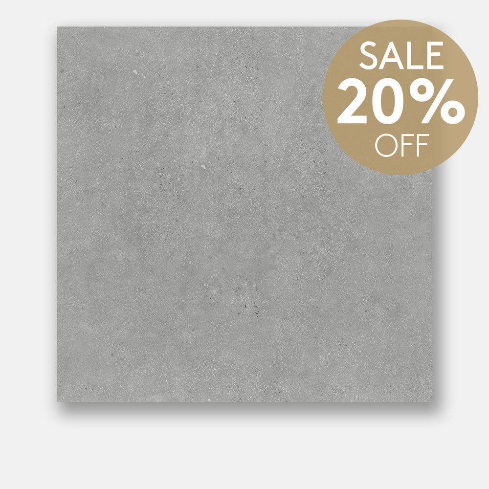 Galway Grey 600X600 Matt Concrete Look Porcelain Tile