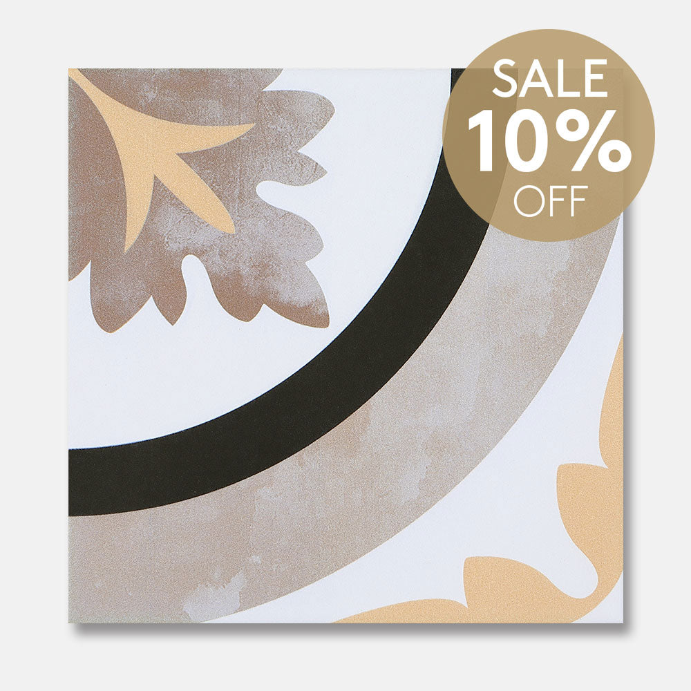 Heritage Aurelia Encaustic Look 200x200 Matt Tile