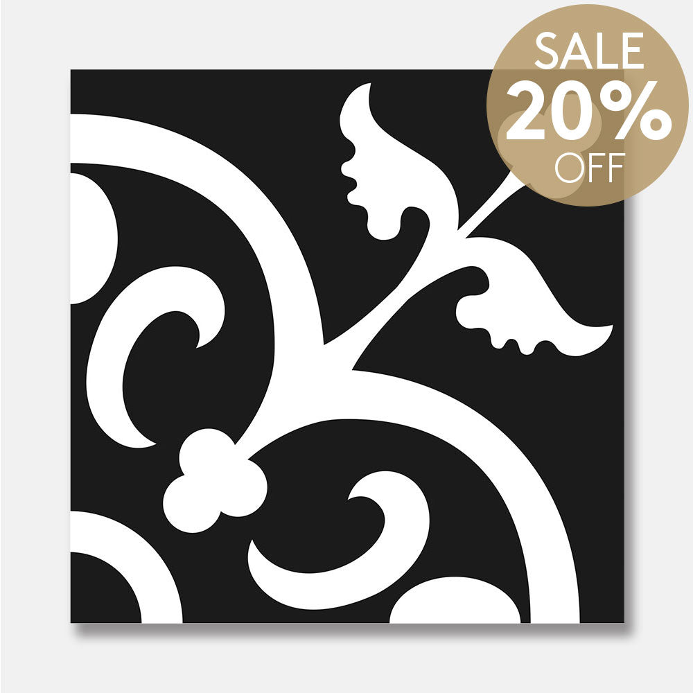 Heritage Babylon Encaustic Look 200x200 Matt Tile