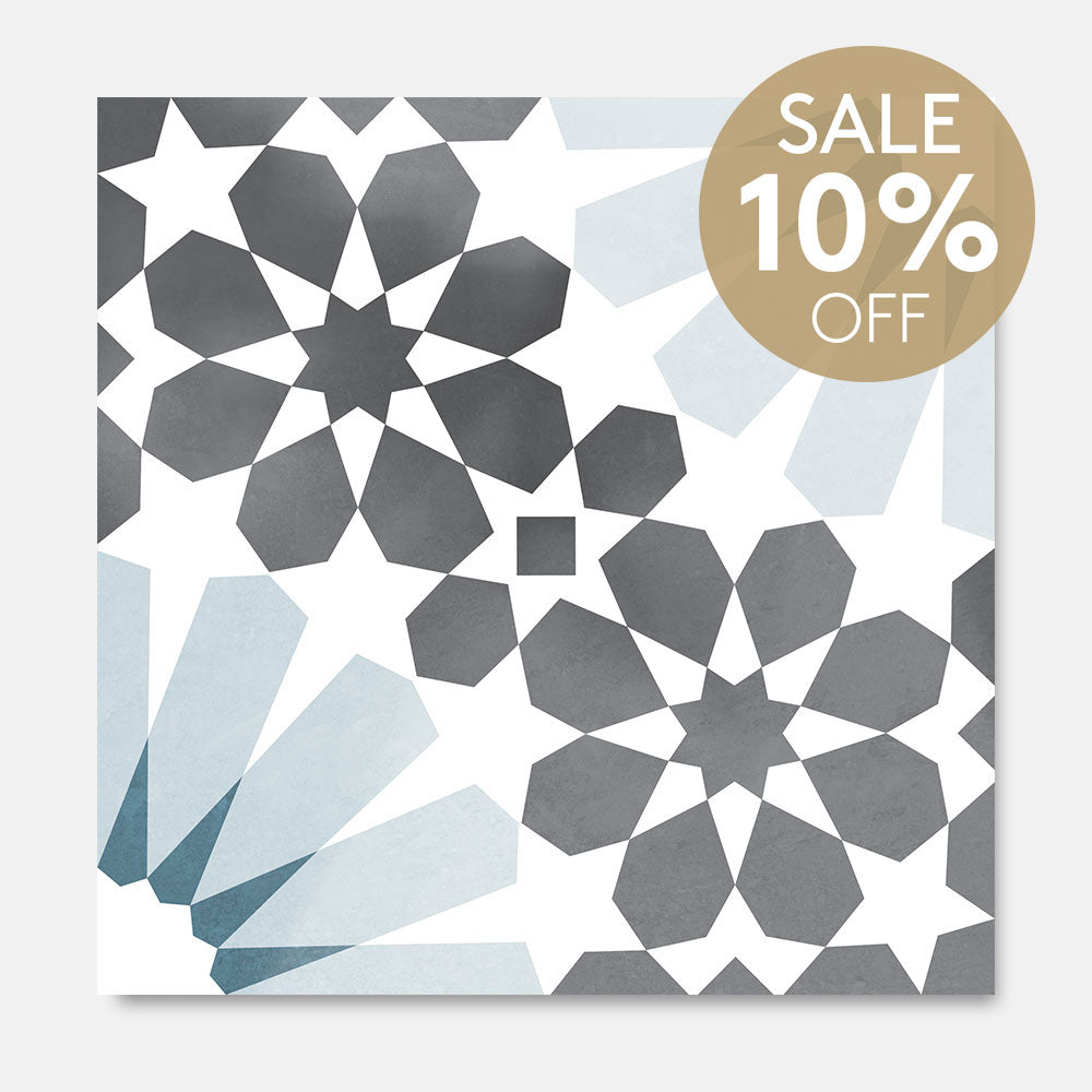 Heritage Bella Encaustic Look 200x200 Matt Tile