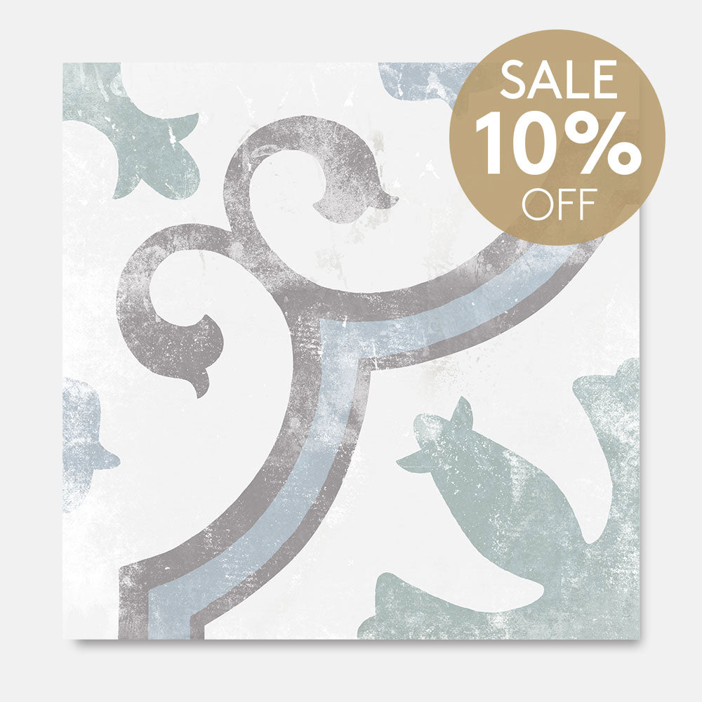 Heritage Bonita Encaustic Look 200x200 Matt Tile