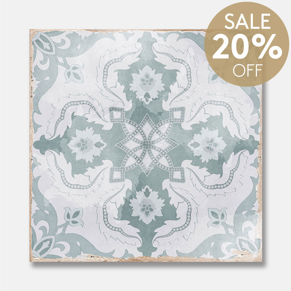 Heritage Struggimento Encaustic Look 200x200 Matt Tile