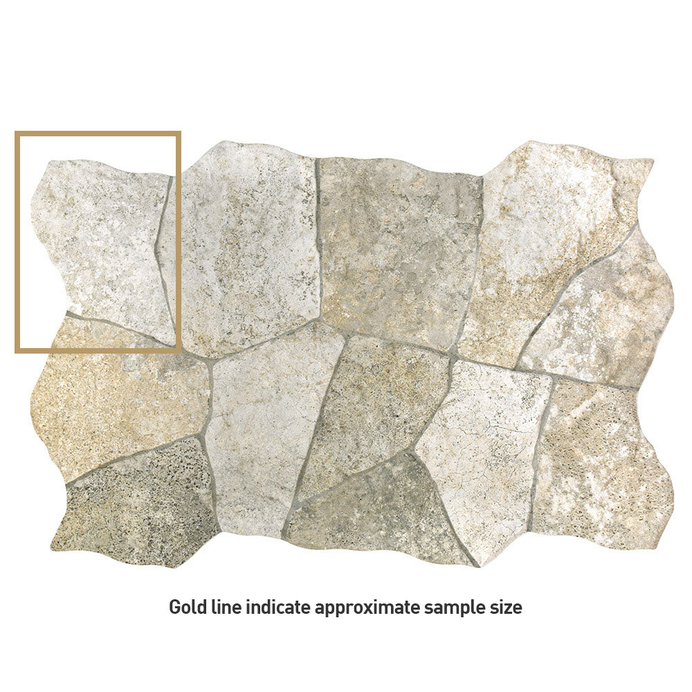 Kalbarri Beige 400x620 Interlocking Porcelain Floor/Wall Cladding Tile