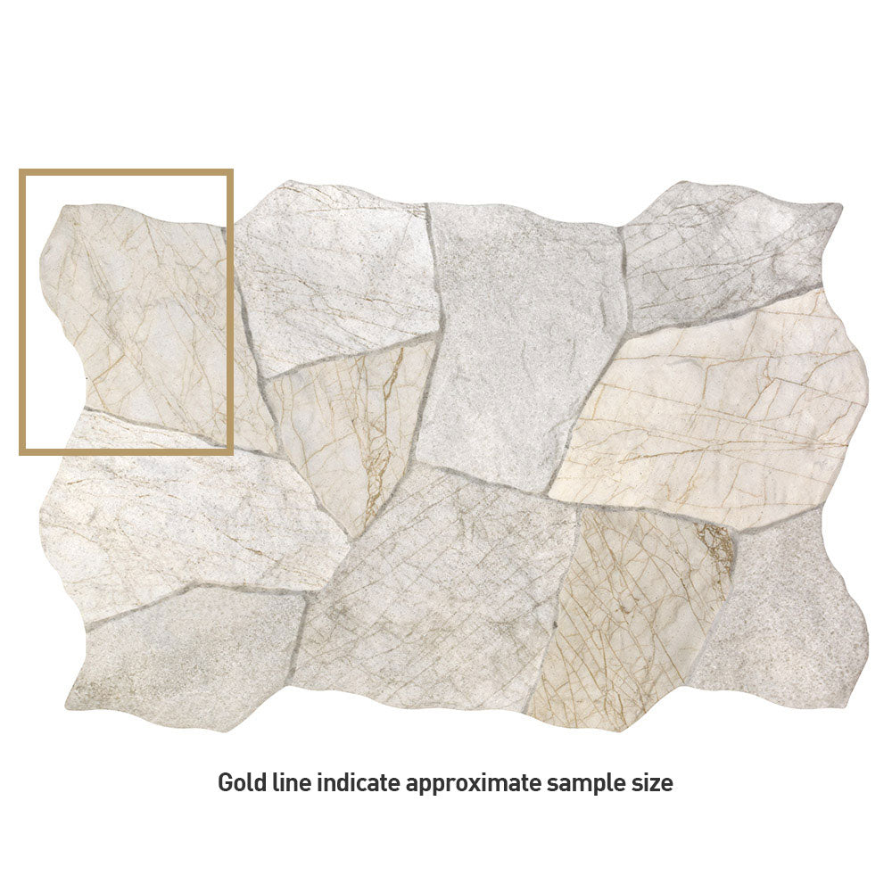 Kalbarri Cream 400x620 Interlocking Porcelain Floor/Wall Cladding Tile