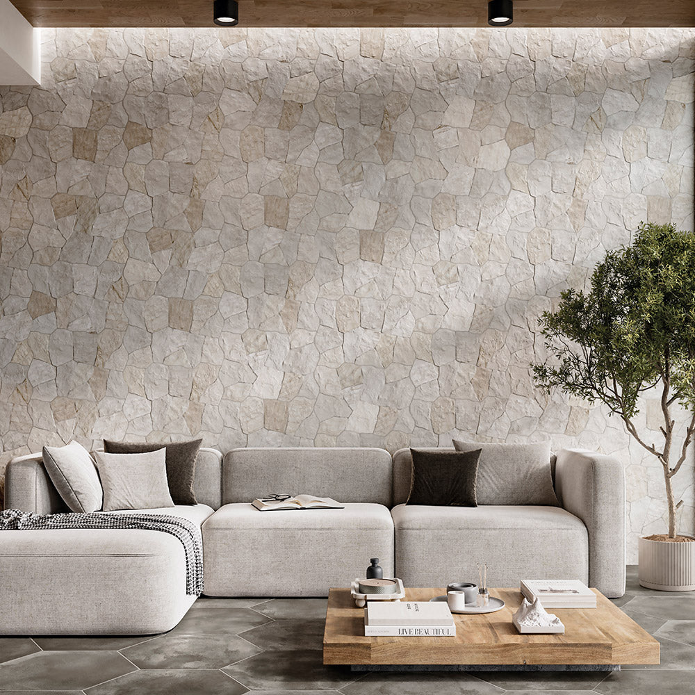 Kalbarri Cream 400x620 Interlocking Porcelain Floor/Wall Cladding Tile