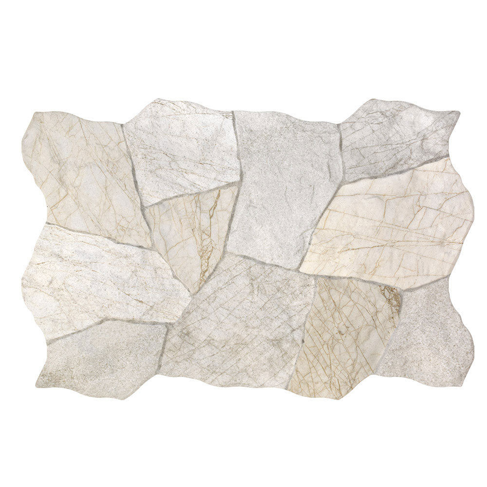 Kalbarri Cream 400x620 Interlocking Porcelain Floor/Wall Cladding Tile