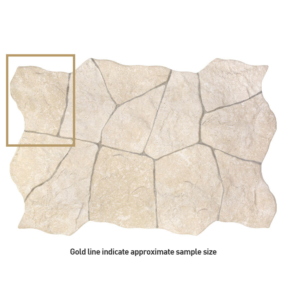 Kalbarri Ivory 400x620 Interlocking Porcelain Floor/Wall Cladding Tile