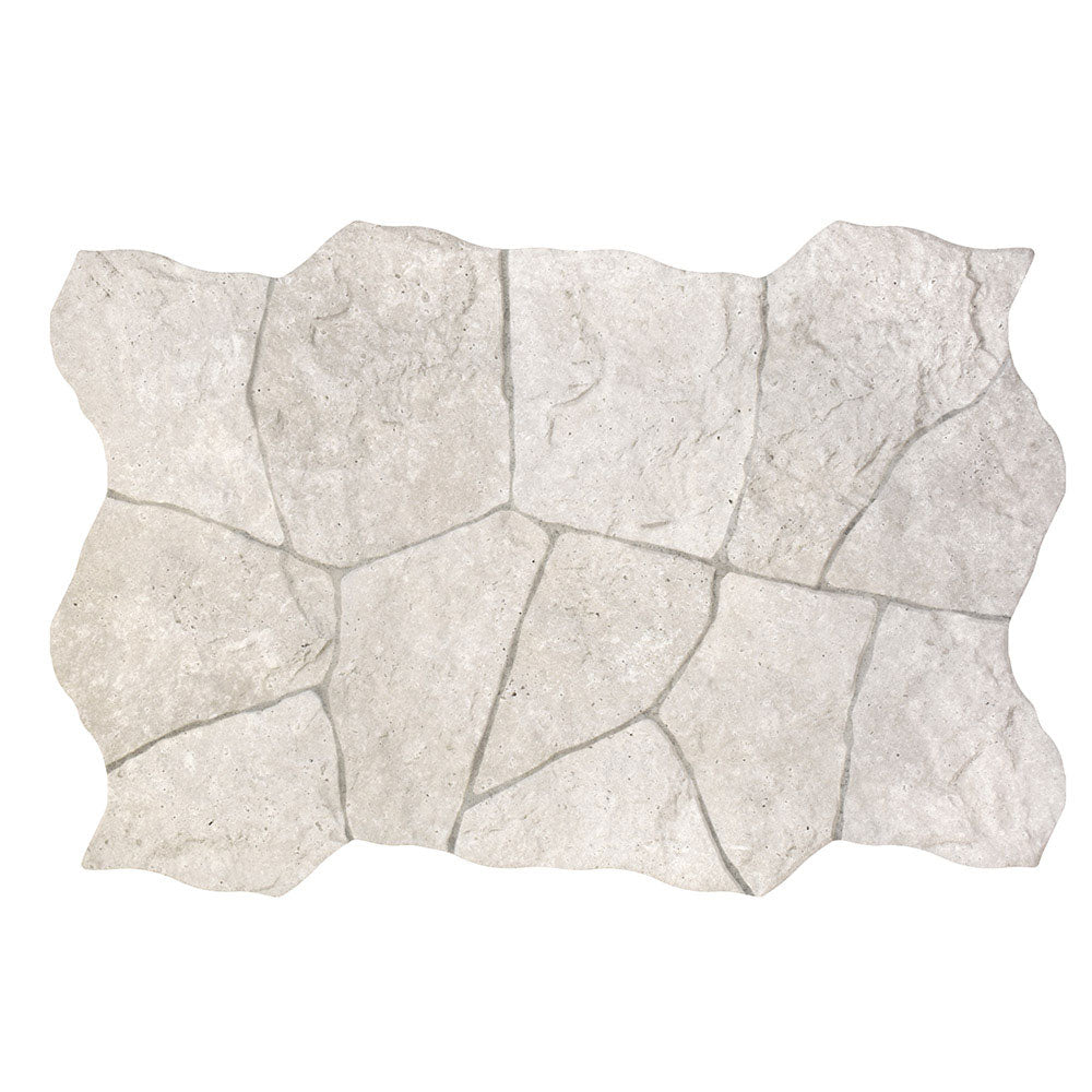 Kalbarri White 400x620 Interlocking Porcelain Floor/Wall Cladding Tile