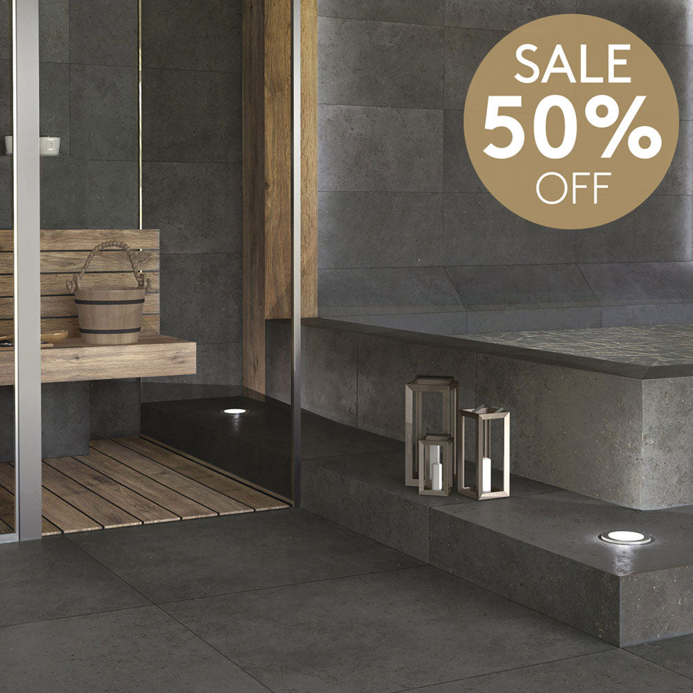 Leppora Dark 1000x1000 Stone Look Outdoor Porcelain Tile