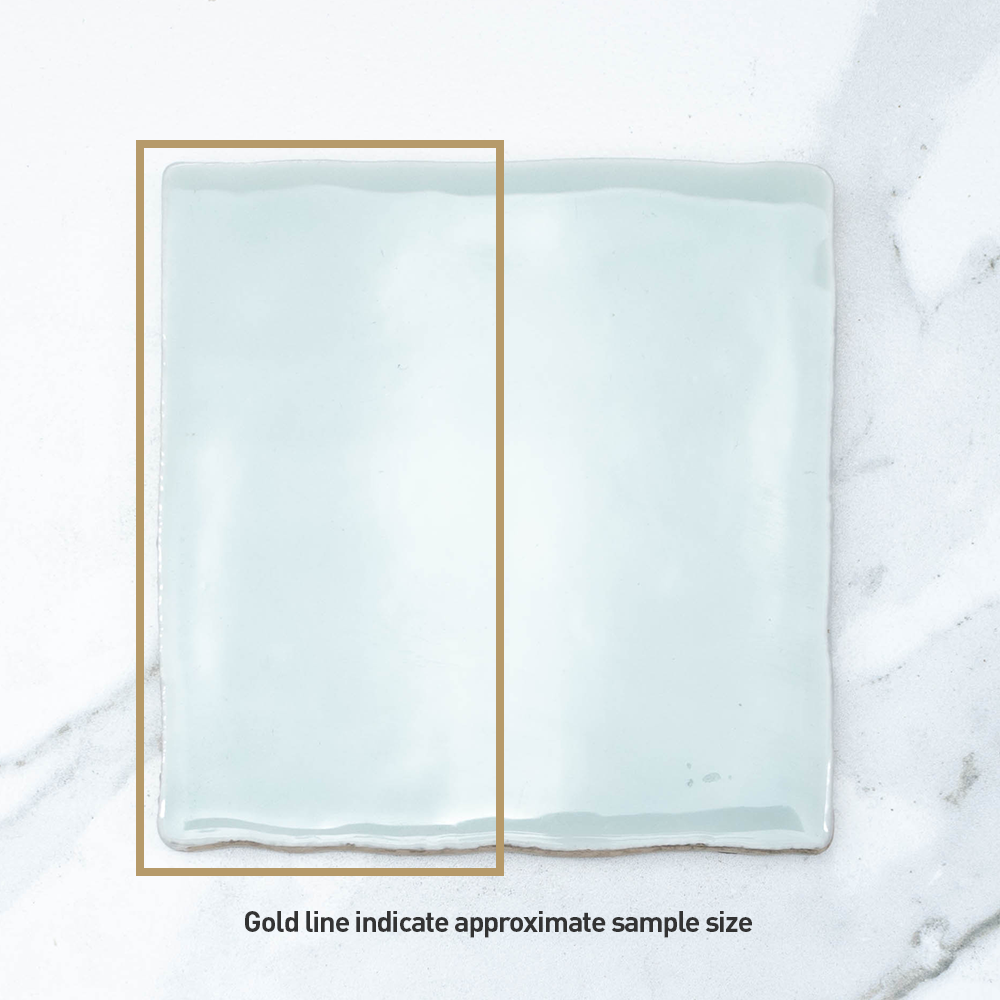 Manhattan Menta 100x100 Gloss Subway Tile