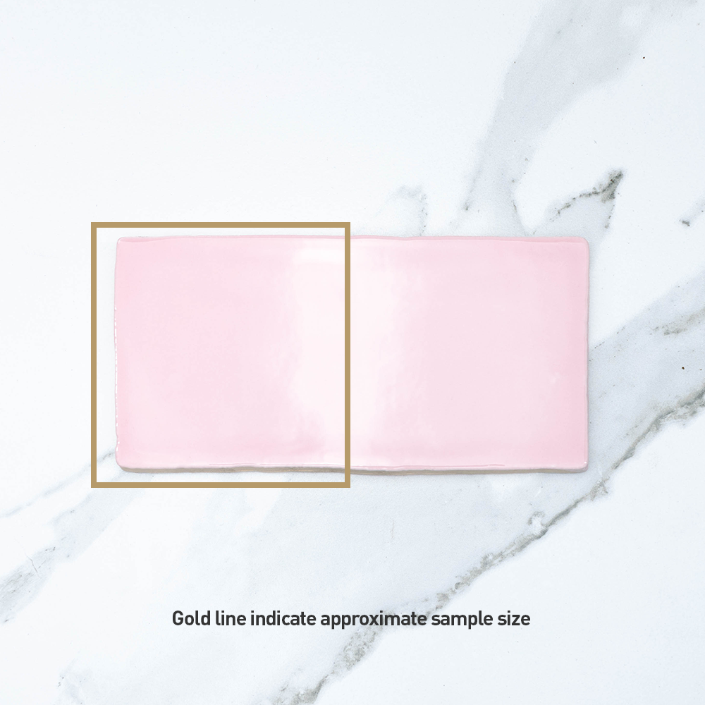 Manhattan Rosa Pink 75x150 Gloss Subway Tile
