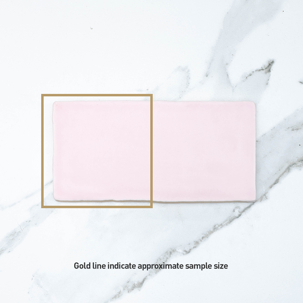Manhattan Soft Pink 75x150 Matt Subway Tile