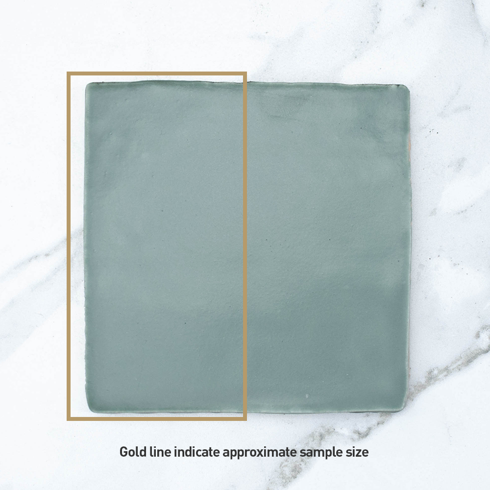 Manhattan Verde Militare 100x100 Matt Subway Tile