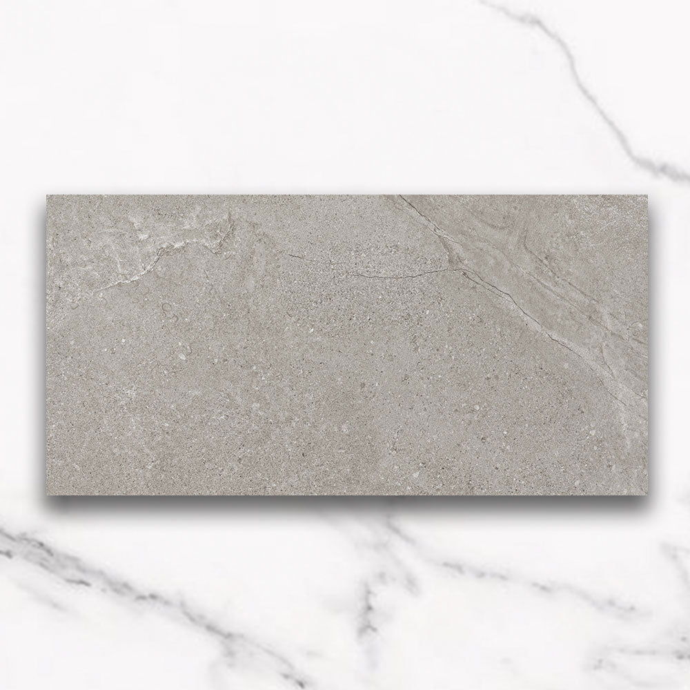 Magione Grey 300X600 Matt Marble Look Porcelain Tile