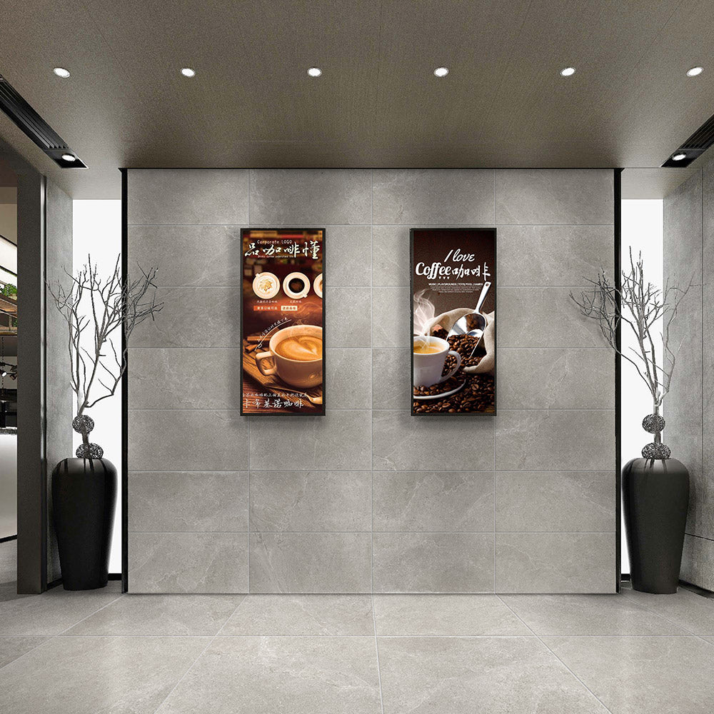 Magione Grey 300X600 Matt Marble Look Porcelain Tile